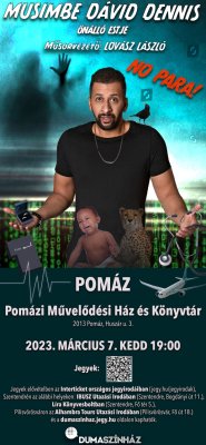 Musimbe Dávid Dennis önálló estje Musimbe Dávid Dennis önálló estje