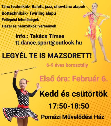 Legyél te is Mazsorett