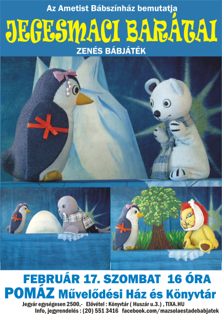 Jegesmaci barátai - zenés bábjáték