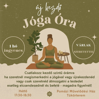 Kezdő jóga óra Kezdő jóga óra