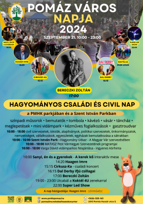 Pomáz Város Napja 2024 Pomáz Város Napja 2024
