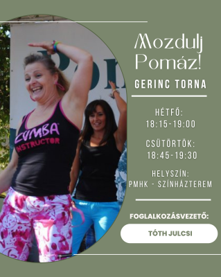 mozdulj pomáz! - Gerinc torna mozdulj pomáz! - Gerinc torna