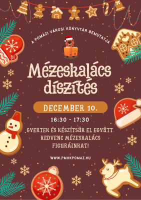 Mézeskalács díszítés