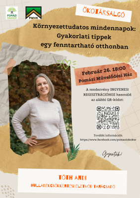 Ökotársalgó: Környezettudatos mindennapok Ökotársalgó: Környezettudatos mindennapok
