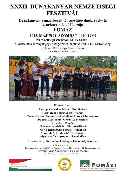 XXXII. Dunakanyar Nemzetiségi Fesztivál