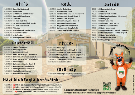 heti programok