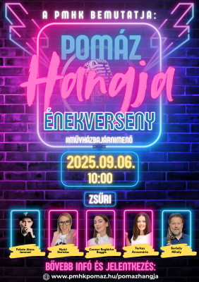 Pomáz Hangja énekverseny 2025 Pomáz Hangja énekverseny 2025