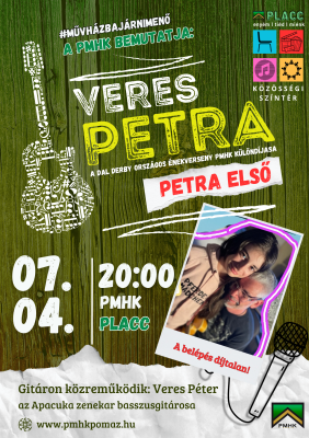 Koncertek a Placcon - Veres Petra