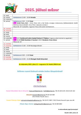 júliusi program