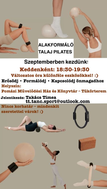 Alakformáló talaj pilates