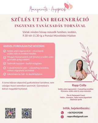 Szülés utáni regeneráció Szülés utáni regeneráció