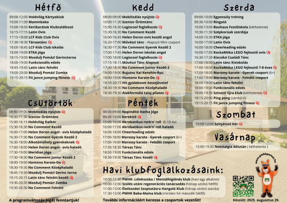 heti programok