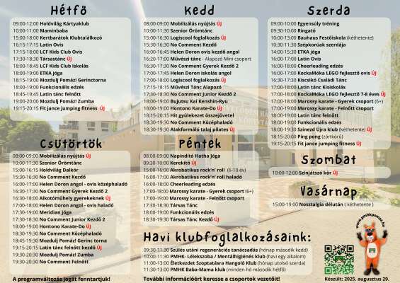 heti programok