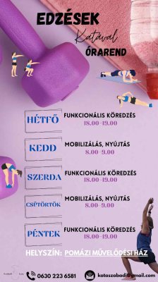Funkcionális edzés Funkcionális edzés