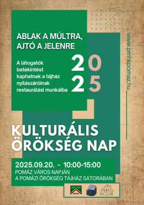 Kulturális örökség nap 2025 Kulturális örökség nap 2025