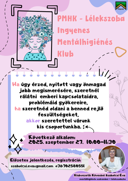 Lélekszoba Mentálhigiénés Klub
