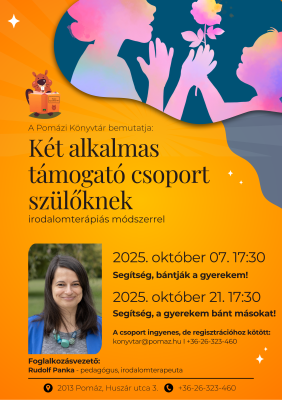 Támogató csoport szülőknek Támogató csoport szülőknek