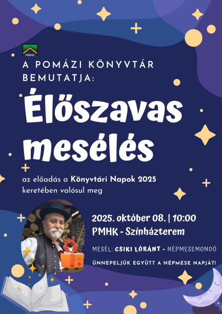 Csiki Lóránt – élőszavas mesélés