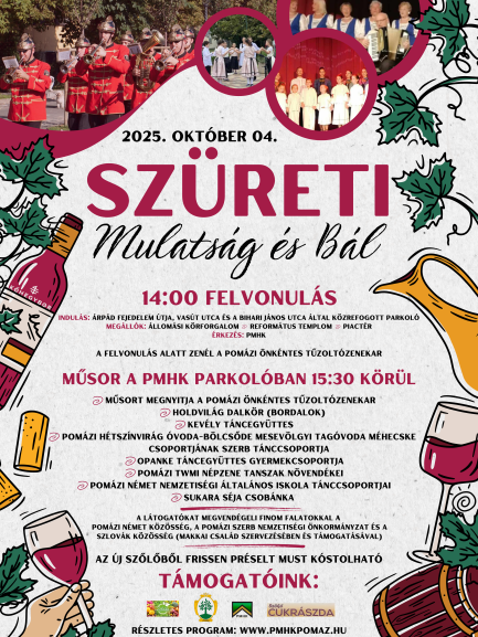 Szüreti mulatság és bál
