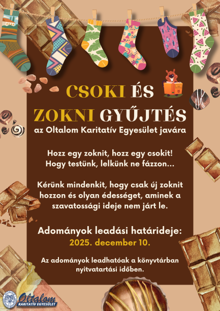 Csoki és zokni gyűjtés