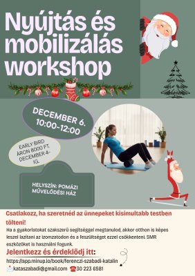 Nyújtás és mobilizálás workshop