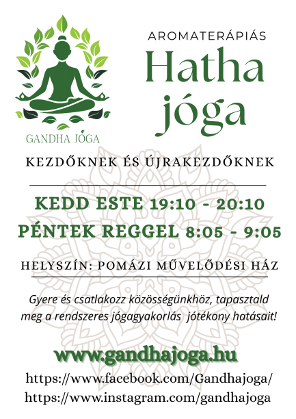 Aromaterápiás Hatha jóga