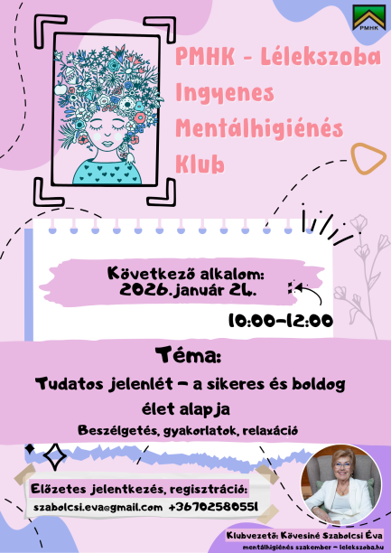 Lélekszoba Mentálhigiénés Klub