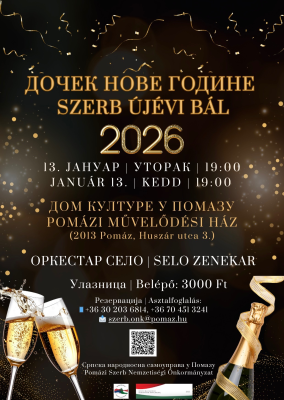 Szerb Szilveszteri Bál 2026
