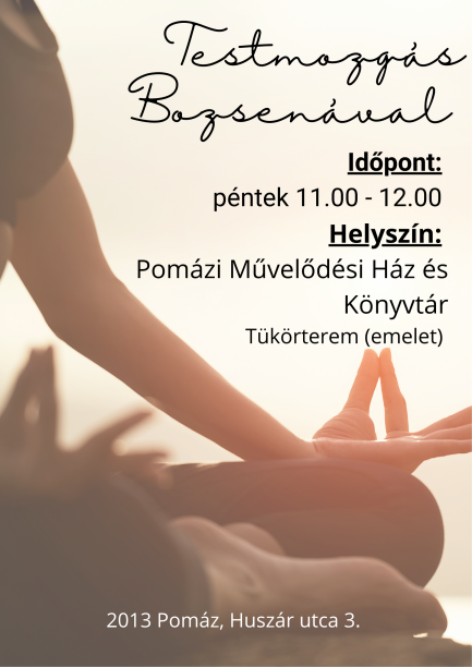 Testmozgás Bozsenával 