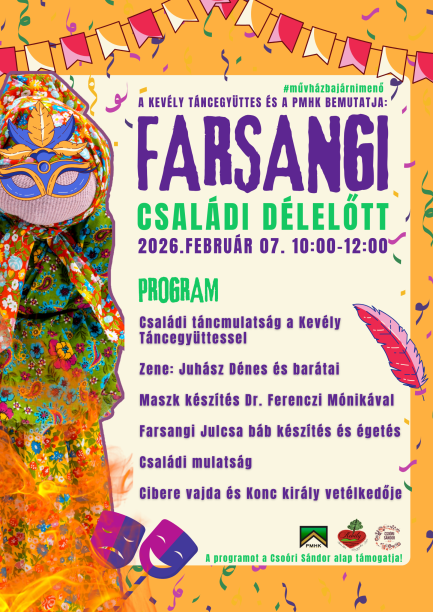 Farsangi családi délelőtt