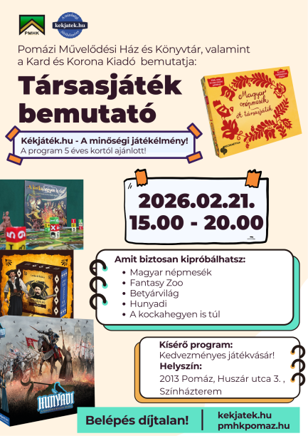 Társasjáték bemutató