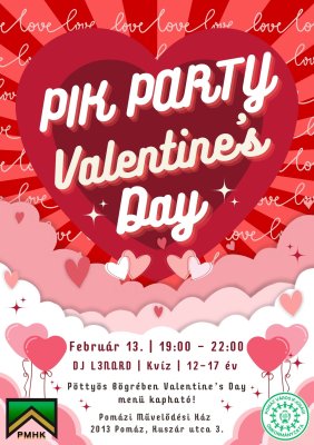 PIP party valentine's day