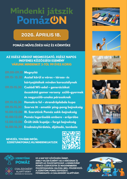 Mindenki játszik PomázON