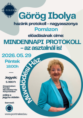 Görög Ibolya újra Pomázon