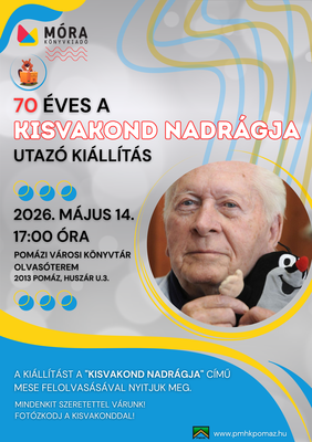 Kisvakond nadrágja kiállítás