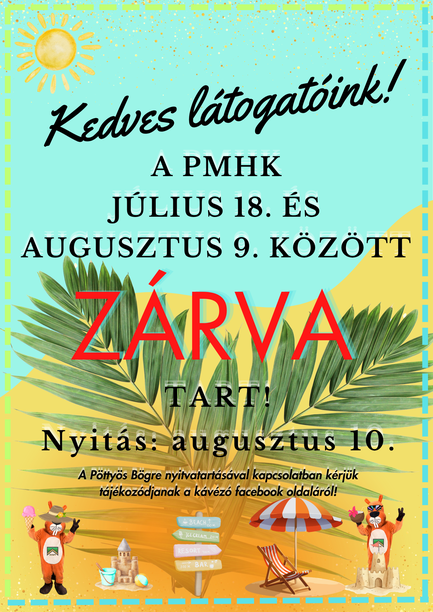 Zárás 2026 nyár