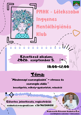 Lélekszoba Mentálhigiénés Klub
