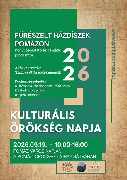 Kulturális Örökség Napja 2026