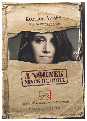 Kormon Anett önálló stand up estje