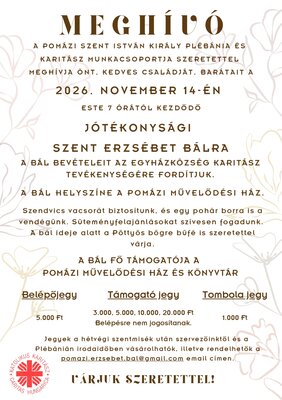 Szent Erzsébet Bál