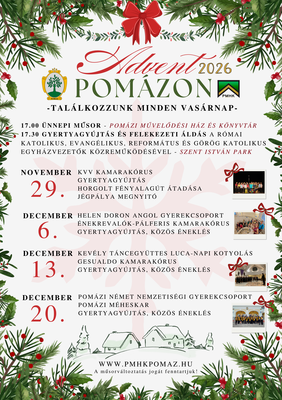 Advent Pomázon 2026