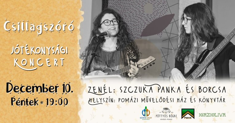 *CSILLAGSZÓRÓ* Jótékonysági koncert *CSILLAGSZÓRÓ* Jótékonysági koncert