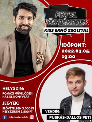 Fotel Történetek Kiss Ernő Zsolttal Fotel Történetek Kiss Ernő Zsolttal