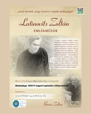 Latinovits Zoltán emlékműsor